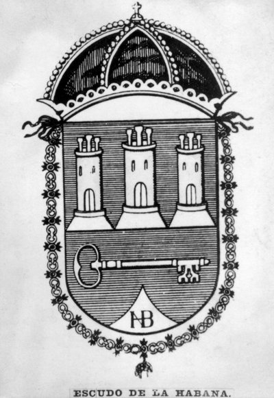Skjold av Havana, 1692, 1920-tallet av Unbekannt