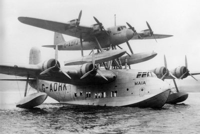 Shorts sjøfly, Dundee til Sør-Afrika, 6. oktober 1938 av Unbekannt