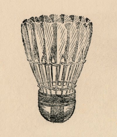 Shuttle - Badminton, 1912 av Unbekannt