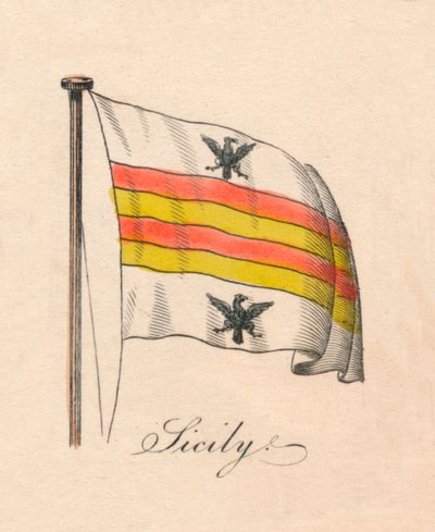 Sicilia, 1838 av Unbekannt