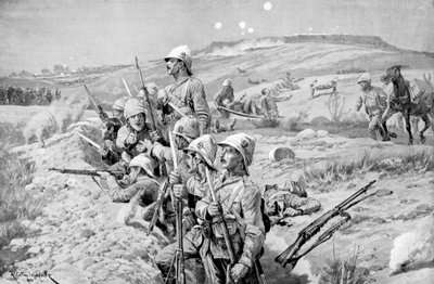 Beleiring av Ladysmith, Sør-Afrika, Boer War, 1899-1900 av Unbekannt
