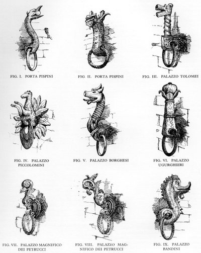 Sienesiske bindingsringer, 1926 av Unbekannt
