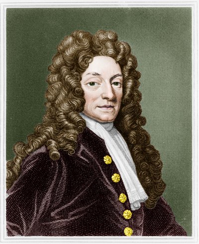 Sir Christopher Wren, engelsk arkitekt, c1680 av Unbekannt