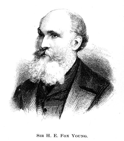 Sir Henry Edward Fox Young, 1886 av Unbekannt