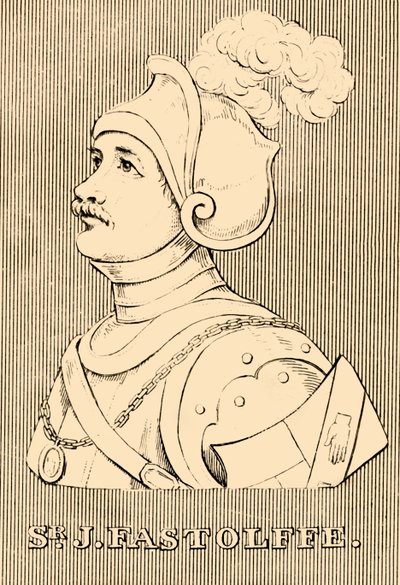 Sir J. Fastolffe, 1380-1459, 1830. av Unbekannt