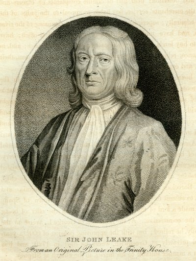Sir John Leake, britisk admiral, 1700-tallet av Unbekannt