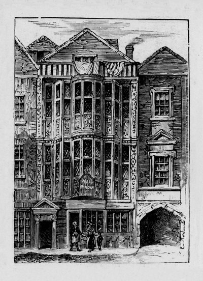 Sir Paul Pindars hus, 1890 av Unbekannt
