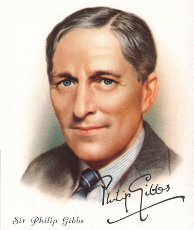 Sir Philip Gibbs, 1937 av Unbekannt