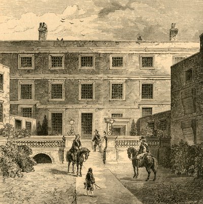 Haus von Sir R. Clayton, Gartenfront, 1897 von Unbekannt