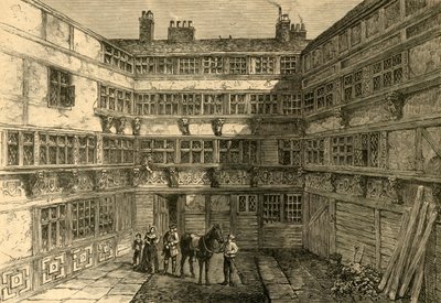 Sir R. Whittingtons House, Crutched Friars, 1803, 1897. av Unbekannt