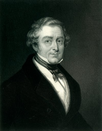 Sir Robert Peel Bart., c1820, c1884. av Unbekannt
