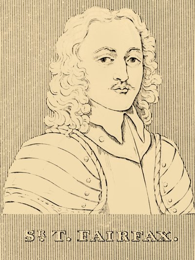 Sir T. Fairfax, 1612-1671, 1830. av Unbekannt