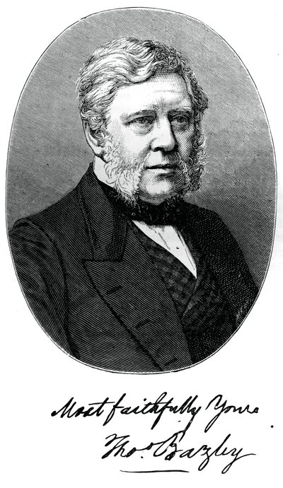Sir Thomas Bazley, 1st Baronet, britisk produsent og politiker, c1880 av Unbekannt