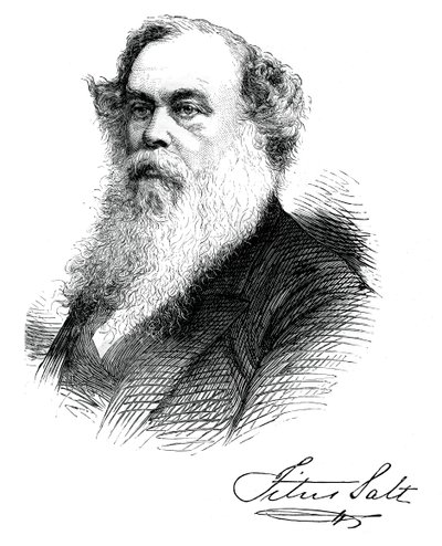 Sir Titus Salt, britisk produsent og velgjører, c1880 av Unbekannt