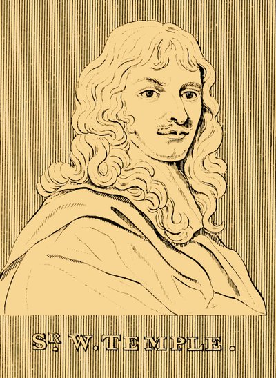 Sir W. Temple, 1628-1699, 1830. av Unbekannt
