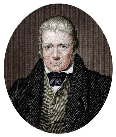 Sir Walter Scott, 1st Baronet, skotsk historisk romanforfatter og poet, 1877. av Unbekannt