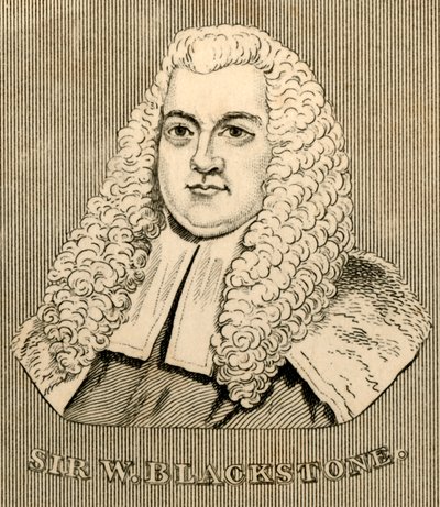 Sir William Blackstone, 1723-1780, 1830. av Unbekannt