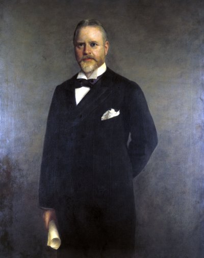 Sir William Pollitt , britisk jernbanepromotor og embetsmann av Unbekannt