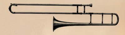 Slide Trombone, 1895. av Unbekannt