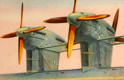 Flypropeller med liten diameter, 1932. av Unbekannt