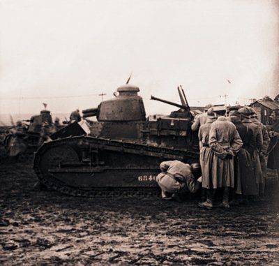 Liten tank, c1914-c1918 av Unbekannt