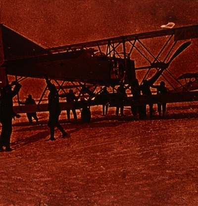 Snømanøvrer, c1914-c1918 av Unbekannt