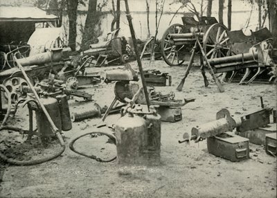 Noen bytter fra slagmarken, 1919. av Unbekannt