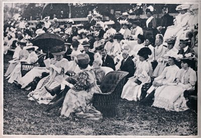 Noen av tilskuerne ved Guards Sports i Chelsea, 1906 av Unbekannt