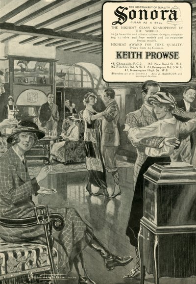 Sonora - Den høyeste klasse grammofon i verden, 1920. av Unbekannt