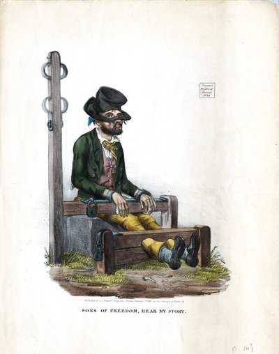 Sons of Freedom, Hear My Story, 1834 av Unbekannt