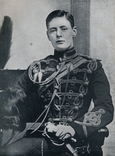 Snart var han en flott subaltern i de 4. husarene, 1895, 1945 av Unbekannt