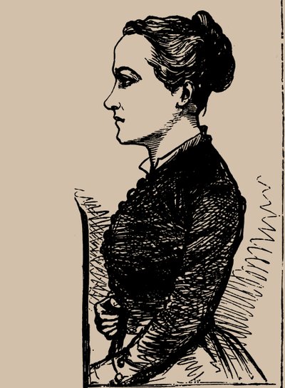 Sophia Perovskaya vor dem Gericht, 1881 von Unbekannt