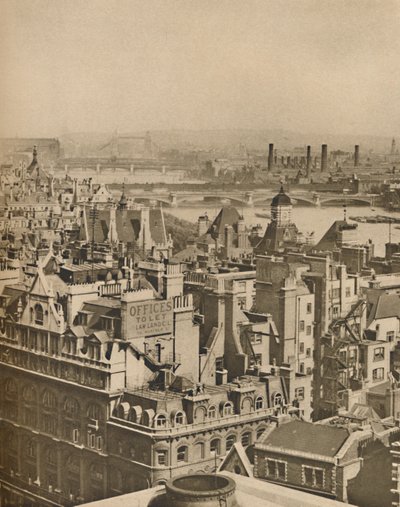 Utsikt sør-østover fra Bush House så langt som Blackheath, c1935. av Unbekannt