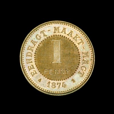 Sørafrikansk 1 Penny Coin av Unbekannt