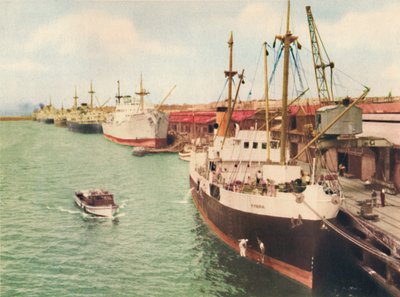 South Wharf, Fremantle, c1947. av Unbekannt