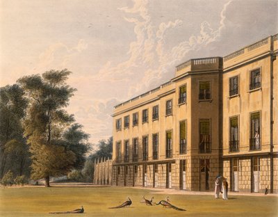 Sørinngangen til Carlton House, Westminster, London av Unbekannt