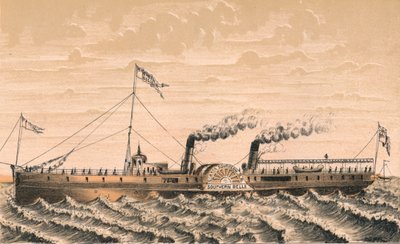 Southern Belle Mellom Toronto, Niagara og Buffalo..., midten av slutten av 1800-tallet. av Unbekannt
