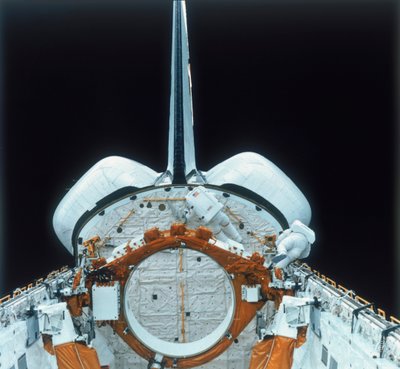 Romfergeastronaut på EVA, 1980-tallet av Unbekannt
