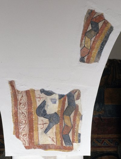 Spandrel dekorasjon fra Santa Maria de Taüll av Unbekannt