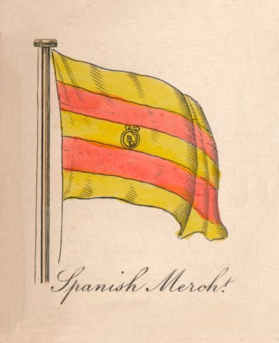 Spansk kjøpmann, 1838 av Unbekannt