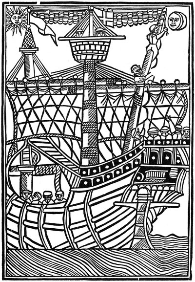 Spansk karavel, 1439 1964 av Unbekannt