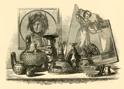 Eksemplarer av karthaginsk kunst, 1890. av Unbekannt