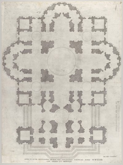 Plan over St. Peter