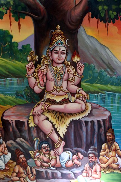 Sri Vadapathira Kaliamman hinduistisk tempel. Shiva. Singapore av Unbekannt