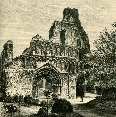 St. Botolphs Priory, 1898. av Unbekannt