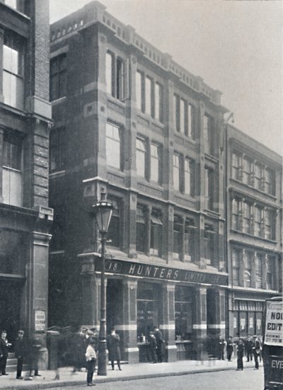 St. Bride Street Frontage, 1917 av Unbekannt