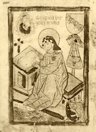 St. Birgitta av Sverige, 1915. av Unbekannt