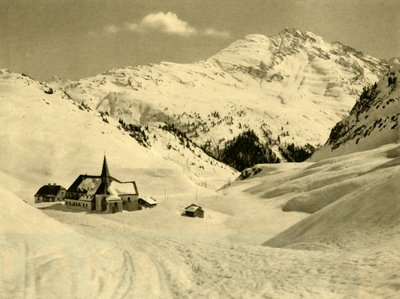 St Christoph am Arlberg, Østerrike, c1935. av Unbekannt