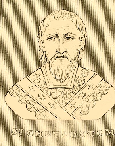 St. Chrysostom, c349-407, 1830. av Unbekannt