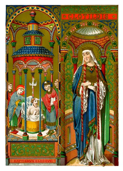 St Clotilda, 1886 av Unbekannt
